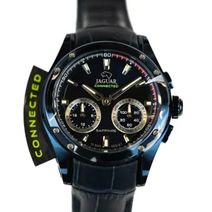Reloj Jaguar negro Connected manecillas